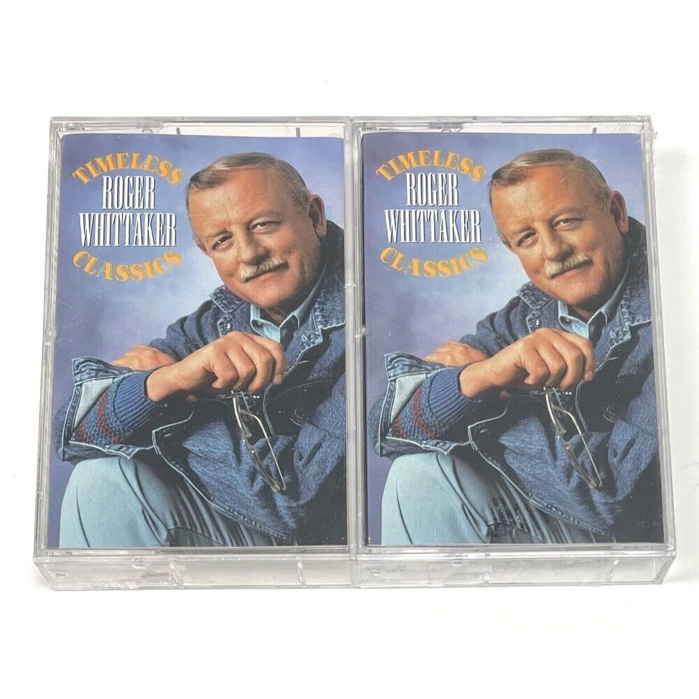 VTG Timeless Classics by Roger Whittaker (2-Cassette Set, 1997, BMG) NEW Sealed